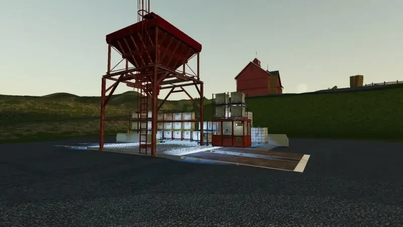 FS25 Shopping station