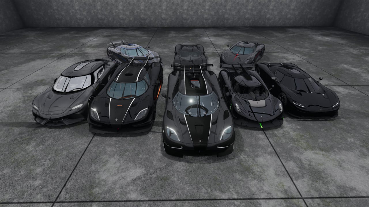 High Quality Free Koenigsegg Vehicle Pack!