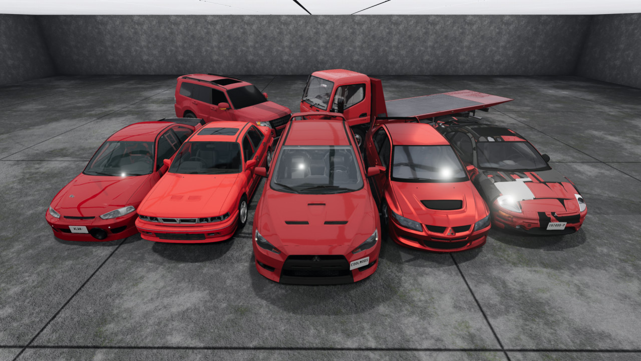High Quality Mitsubishi Vehicle Pack!