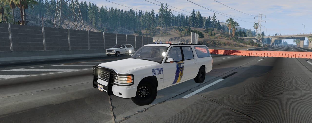 New Jersey state police skin for roamer