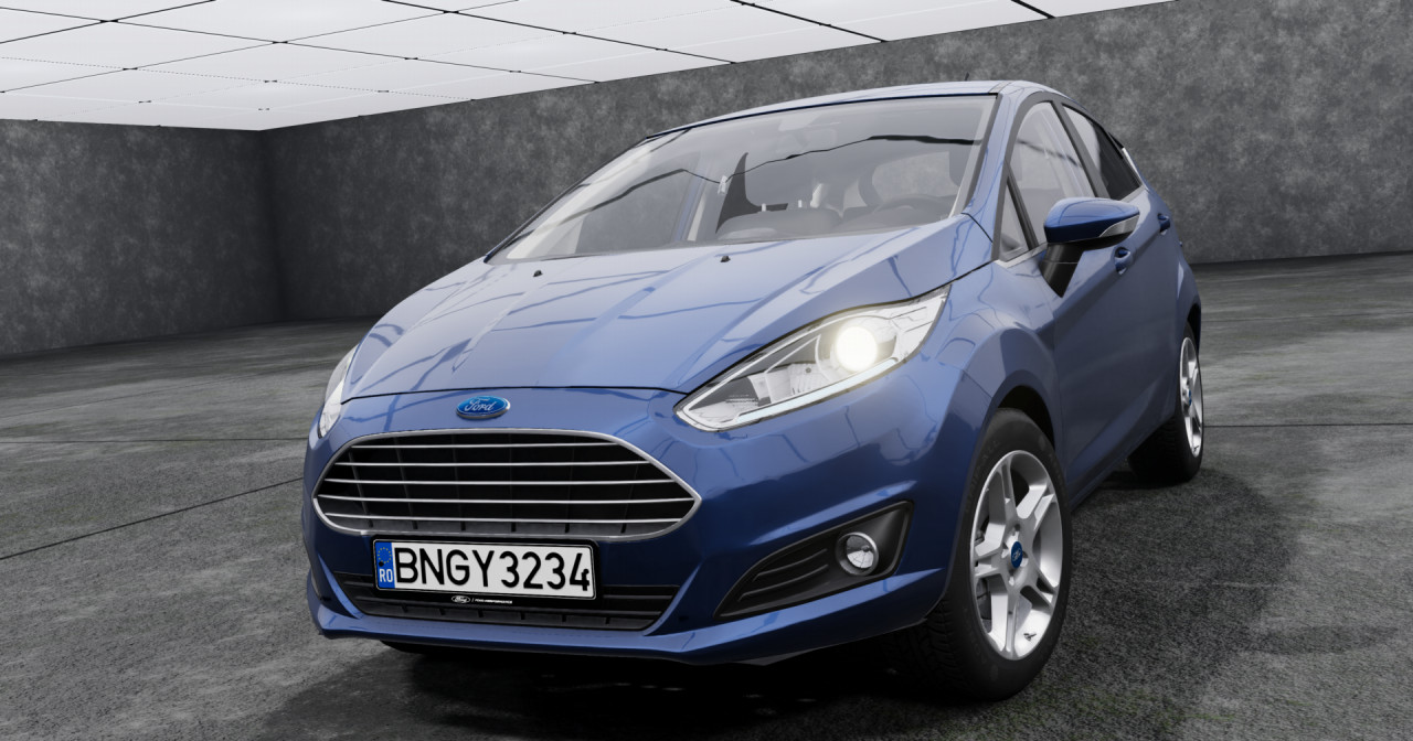 2012-2017 Ford Fiesta Pack BeamNG Mod