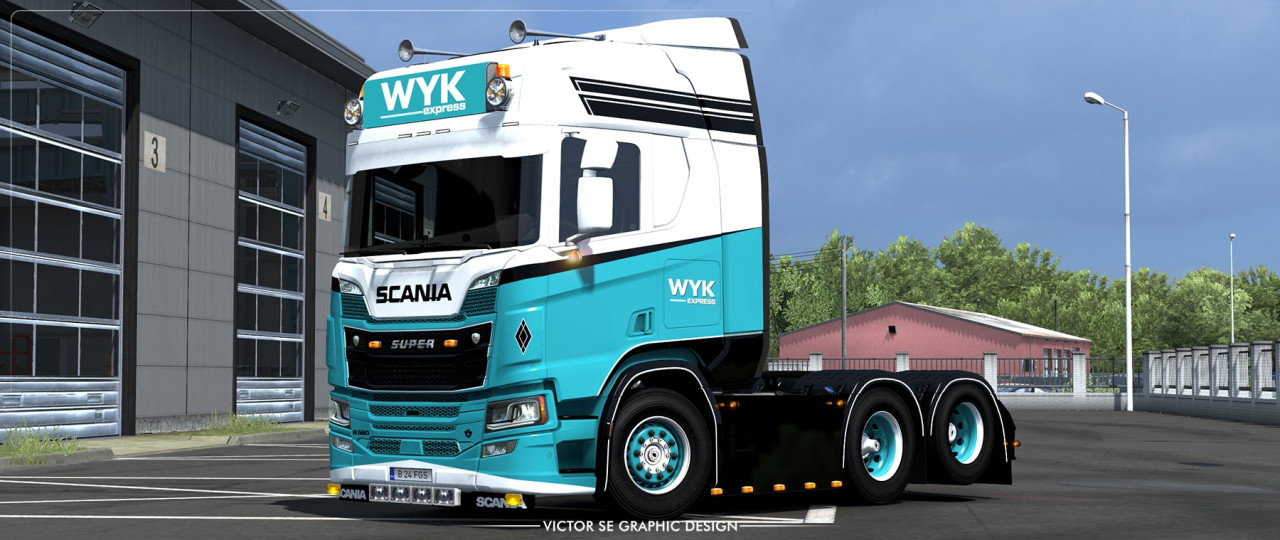 WYK Express Scania R 2024 Skinpack