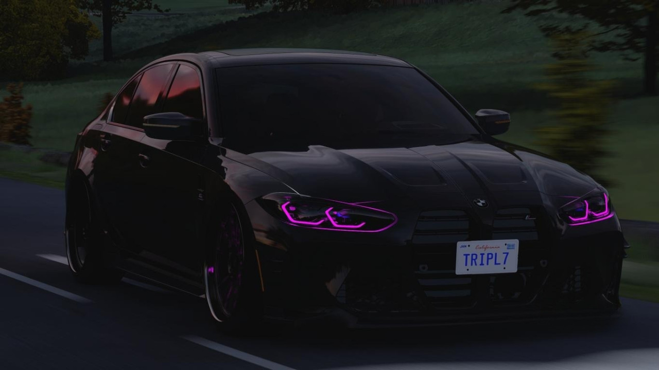 Sayrx BMW M3 G80 2022 | Blacked-out Spec