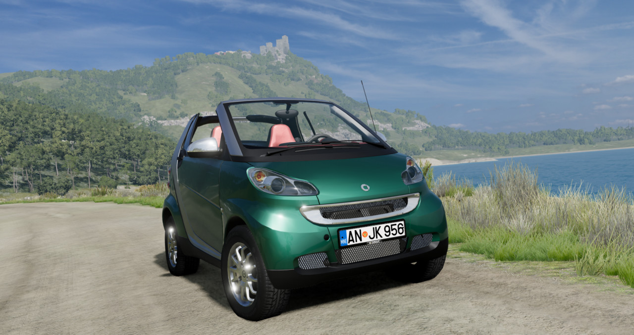 2006-2014 Smart Fortwo 451 BeamNG Pack Mod