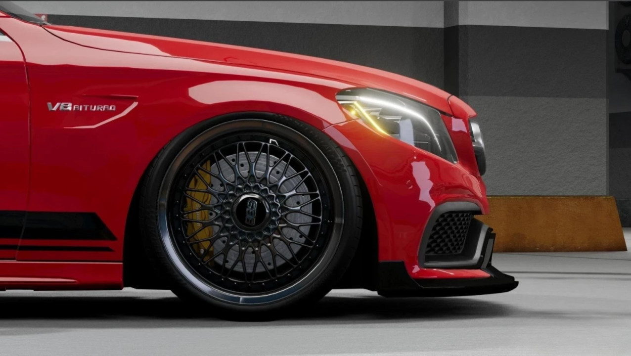 Mercedes Benz AMG V8 C63S