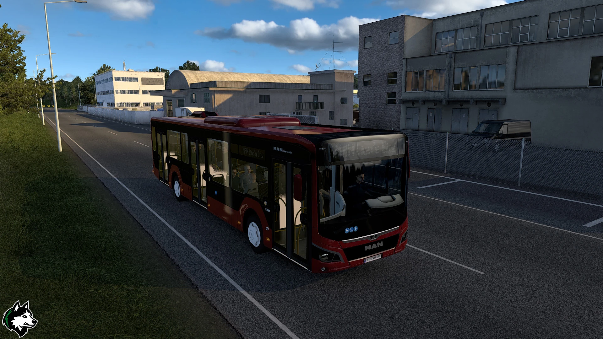 Pack city buses into traffic 1.6