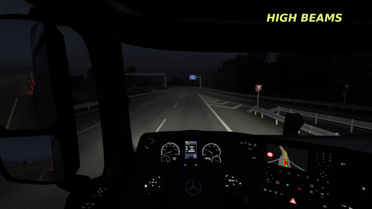 Real Good Headlights for SCS Trucks