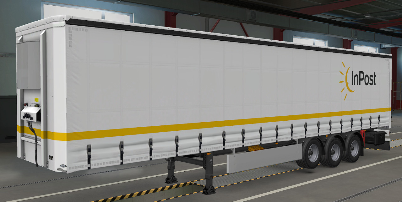 InPost SCS box trailer skin