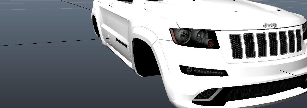 2012/13 Jeep Grand Cherokee lights retexture