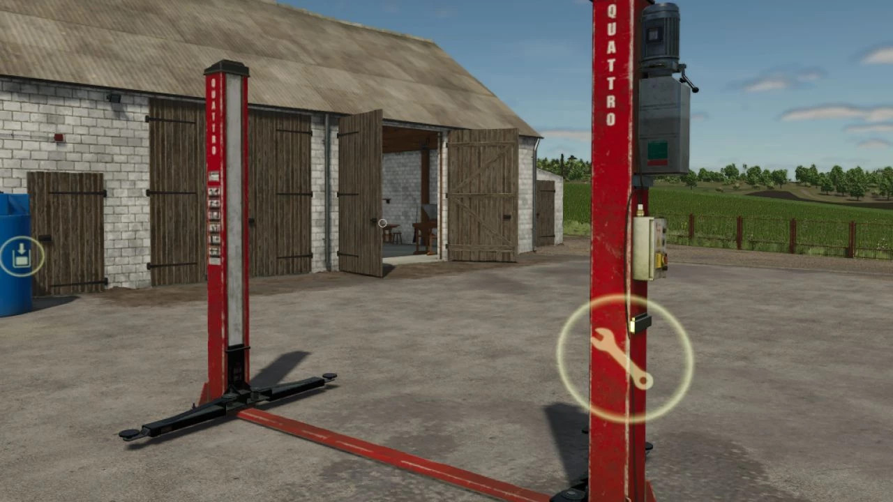 Vehicle repair station