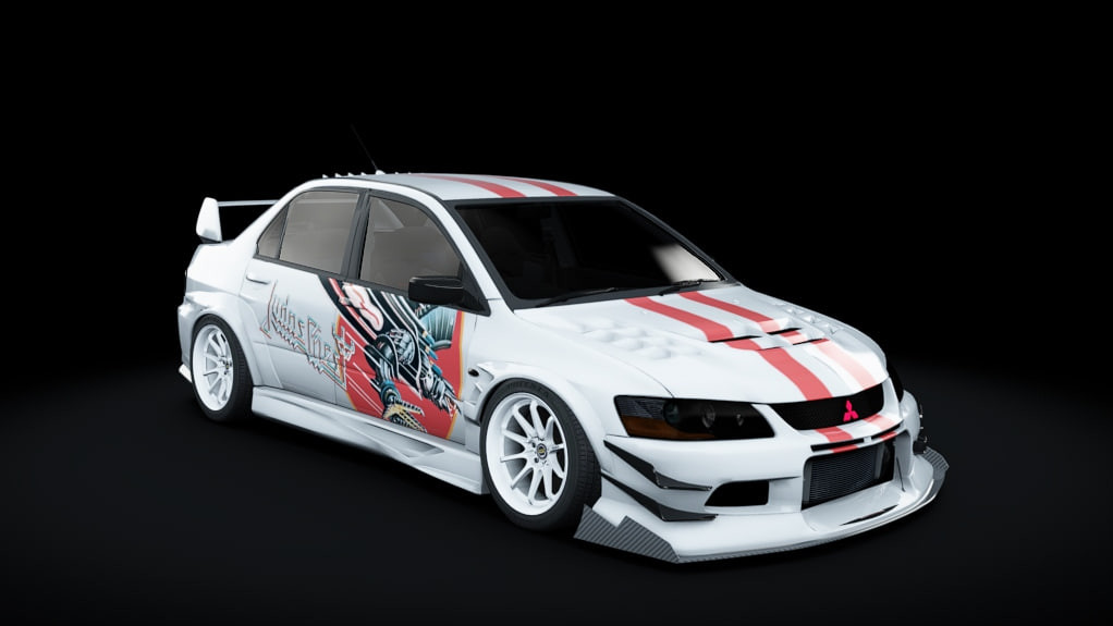 Mitsubishi Lancer Evolution Hellspec Judas Priest