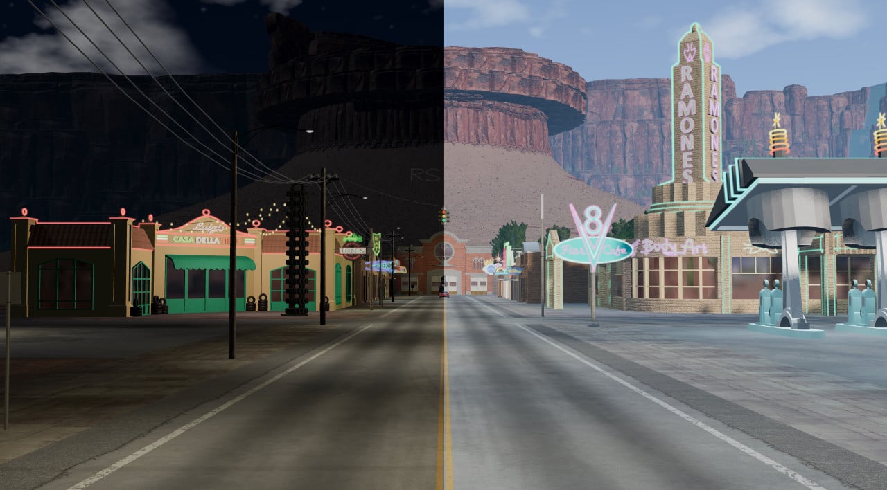 Radiator Springs (Original Map)