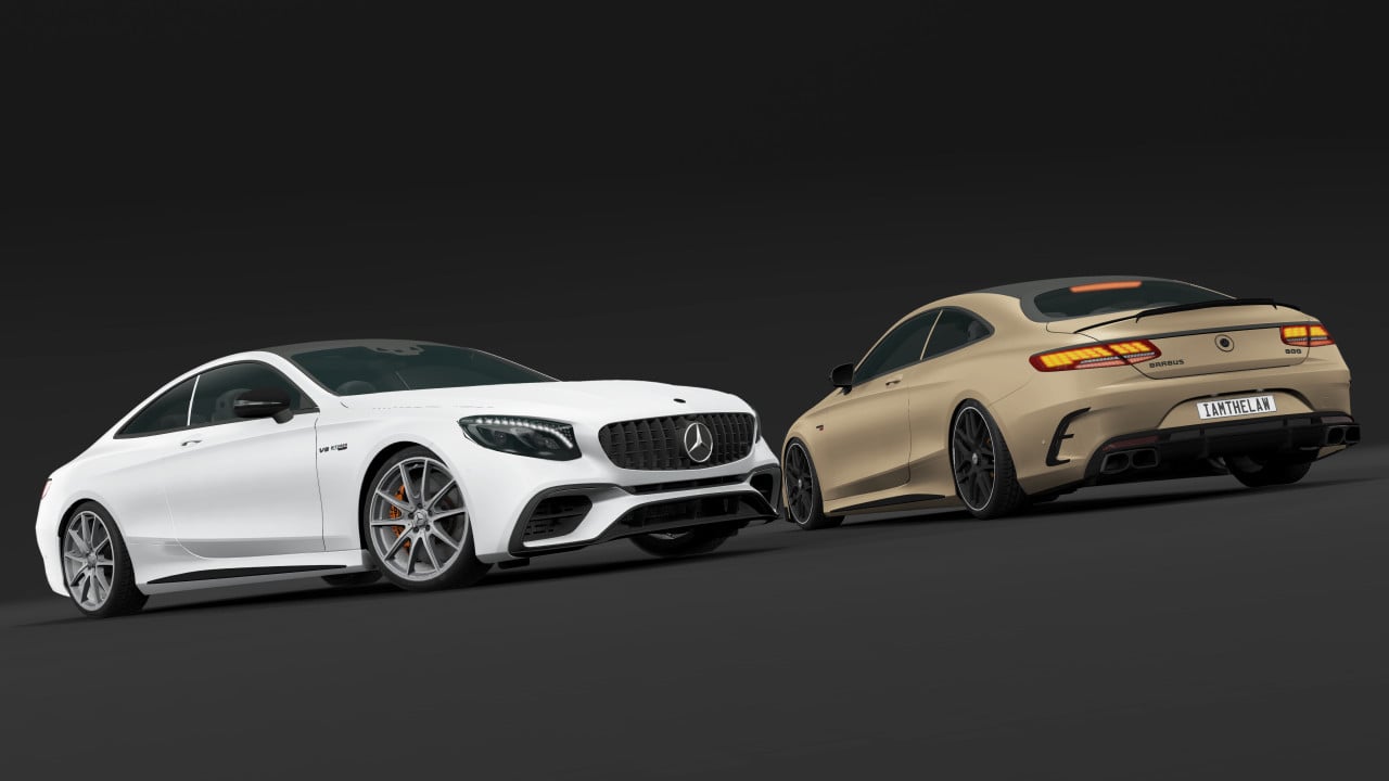 Mega Mercedes Car Pack (All Remasterd) High Quality