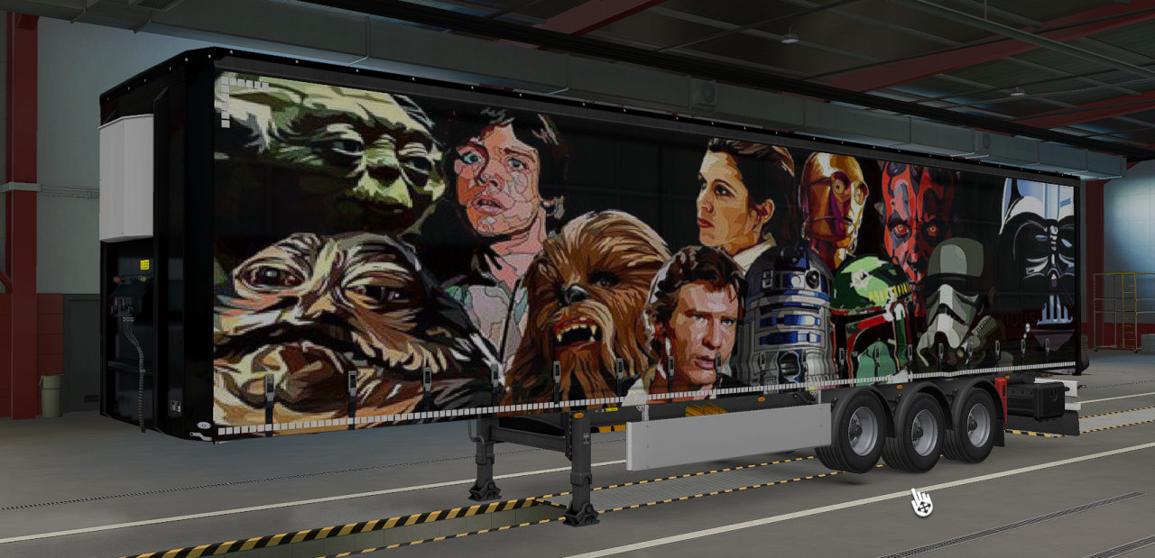 Star Wars SCS trailers skin