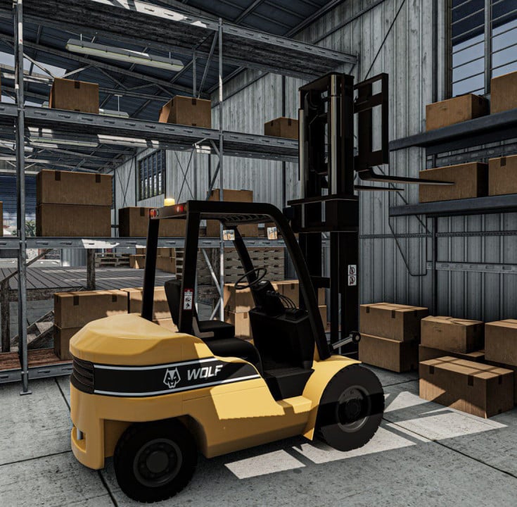 Wolf Heavy Industries Medium Forklift