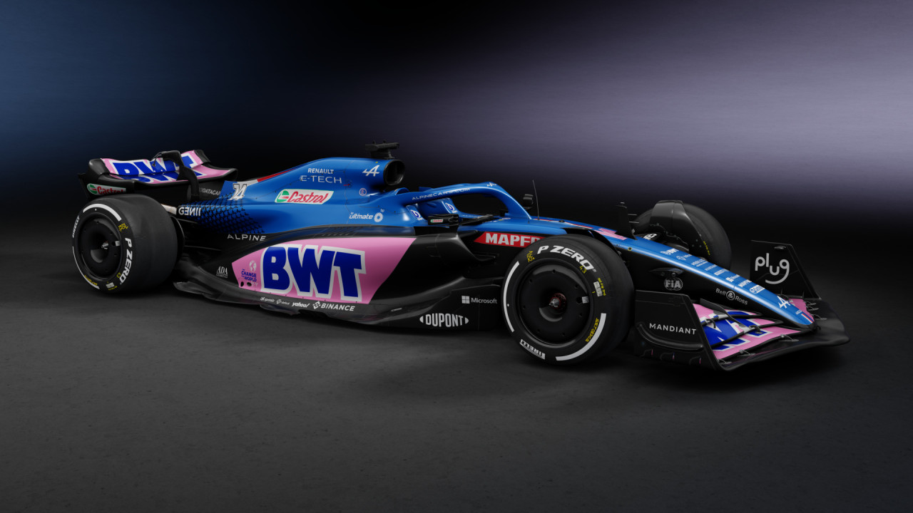 RSS Formula Hybrid 2022 Alpine A522 Livery