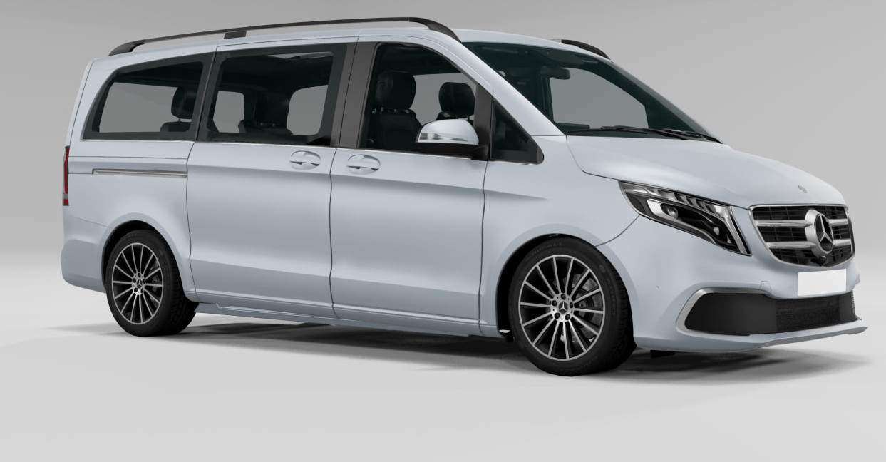 Mods Car Mercedes-Benz_v-class For Beamng Drive