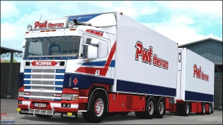Scania 164G 580 + Trailer PWT Thermo v13.0 thumbnail 2