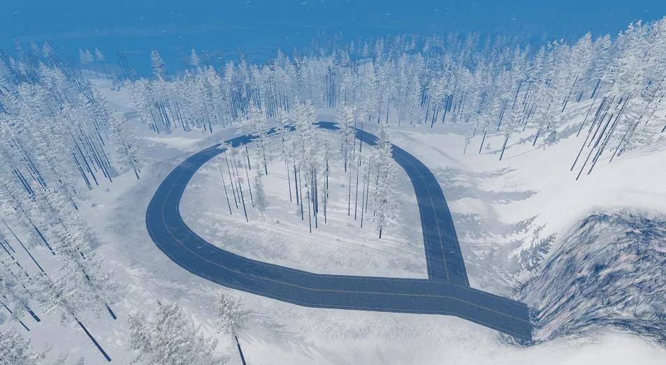 Snowy and Icy Off-Road