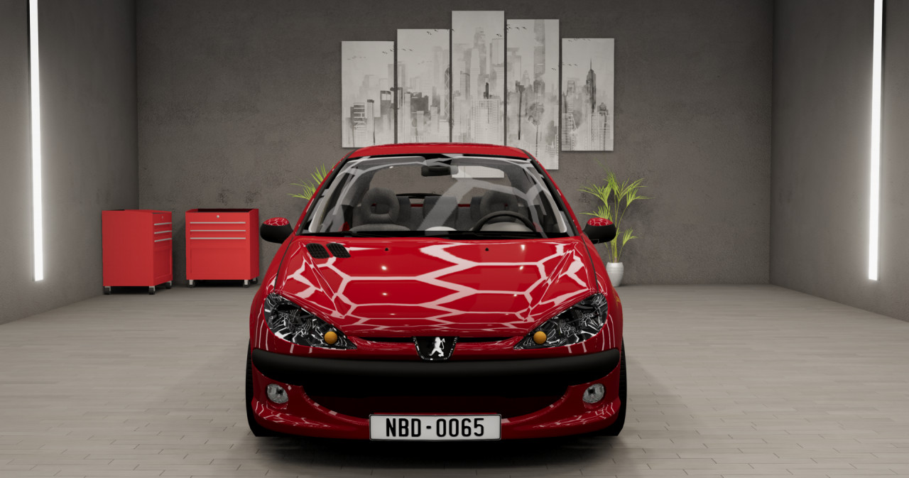 Peugeot 206 Coupe Mod