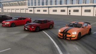 American Cars Pack (Ford, Mustang, Camaro, Dodge)