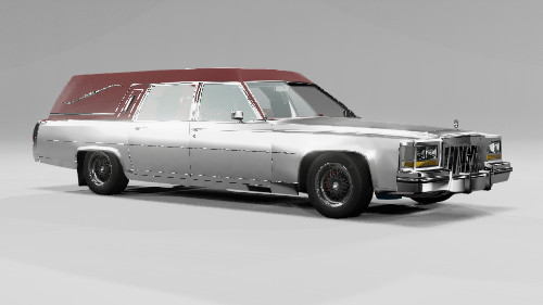 Cadillac Fleetwood facelift/hearse update (free)