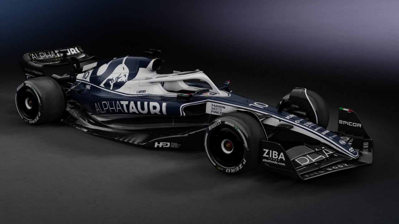 VRC Formula Alpha 2022 Alpha Tauri AT03 Livery