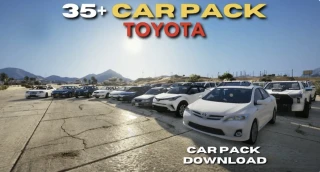 (TOYOTA) 35+ CAR PACK - PAKISTANI CAR PACK