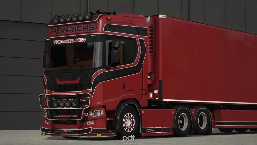 Scania S650 Heinrichs Thermoliner v9.0