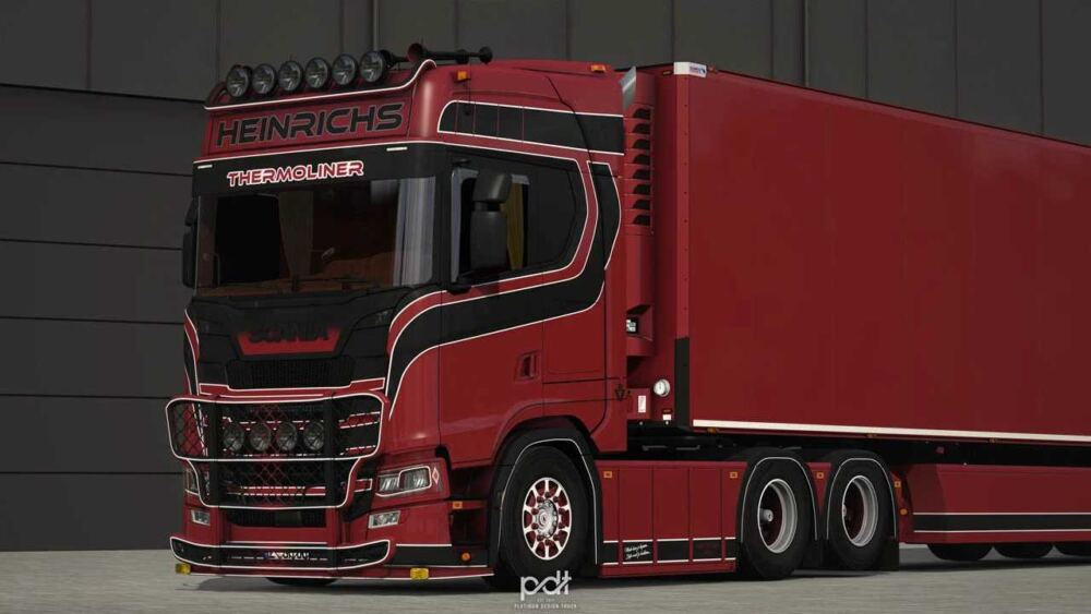 Scania S650 Heinrichs Thermoliner