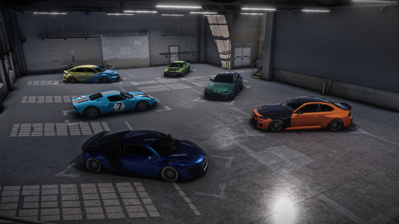 CSR Garage - showroom