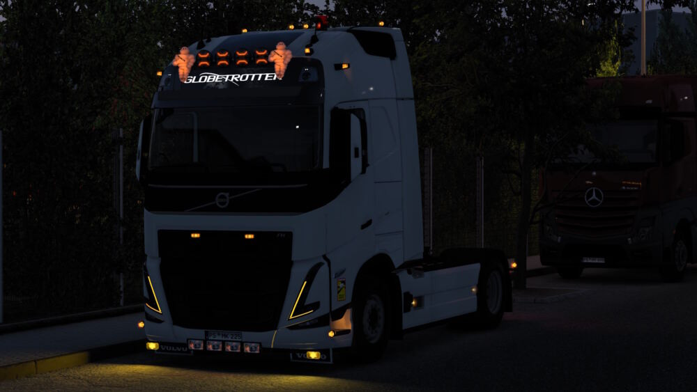 Additional slots for Volvo FH16 2012