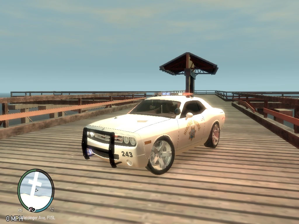 CHP Dodge Challenger Skin - GTA 4