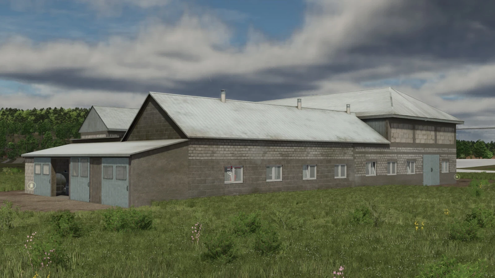 Pack Of Large Cowsheds v 1.0