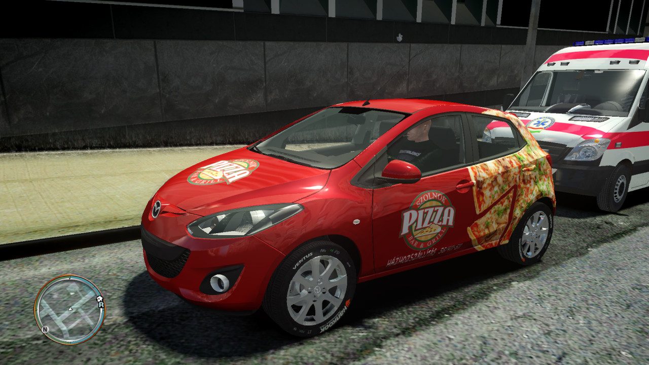 Mazda 2 Pizza Delivery