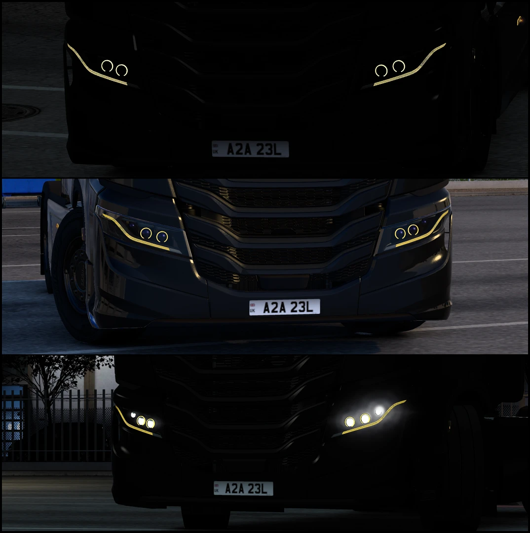 Custom Headlight for Iveco S-Way SCS v1.0 thumbnail 6