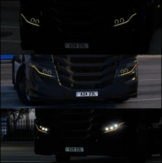Custom Headlight for Iveco S-Way SCS v1.0 thumbnail 7