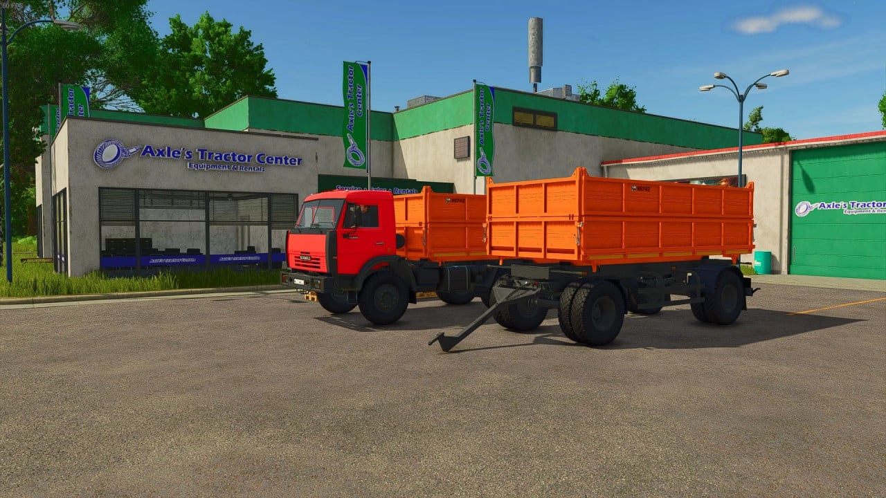 Kamaz - 65111 and Nephas - 8560