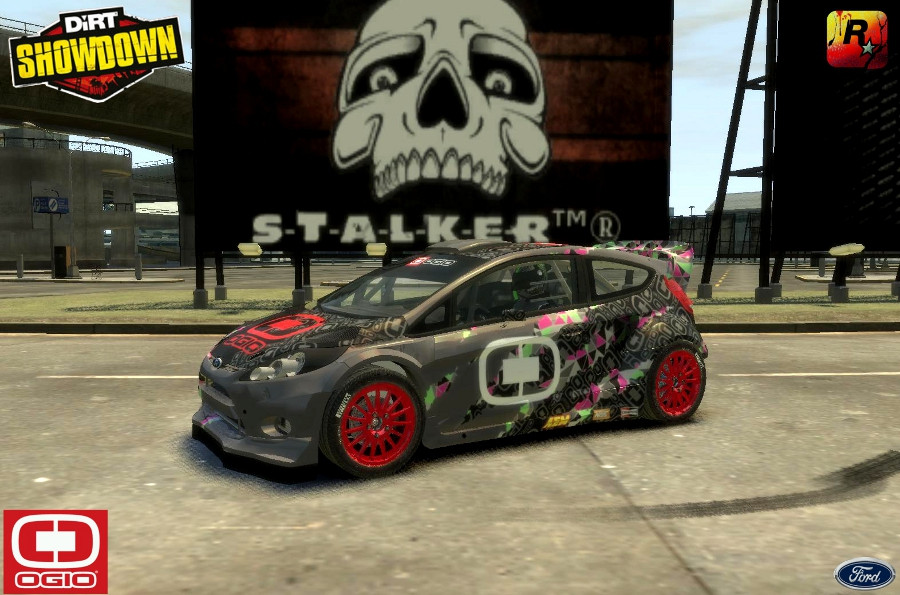 Dirt Showdown OGIO Paintjob For Imtaj Ford Fiesta Gymkhana