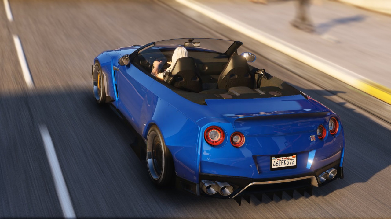 2017 R35 Nissan GTR Convertible (Standard + Widebody)
