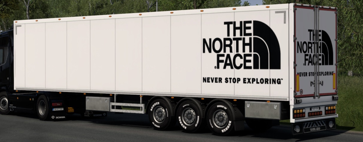 The North Face skin SCS box trailer