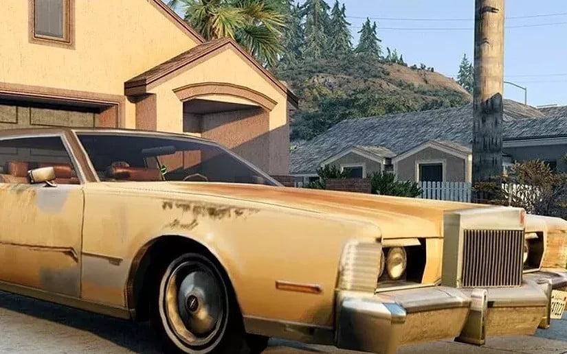 Lincoln Continental Mark IV Professor Garfield Edition