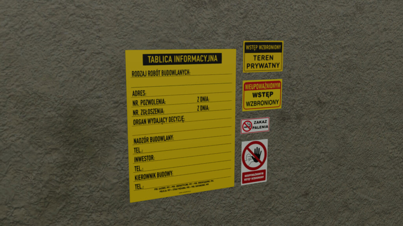 Polish Sign (Prefab*)