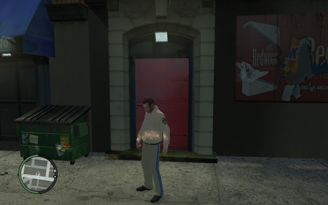 California HighWay Patrol Uniform For Niko Bellic