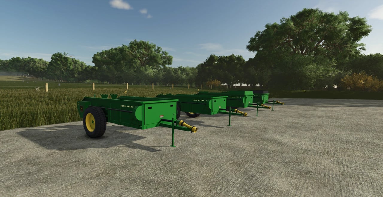 John Deere 34 Manure Spreader FS25