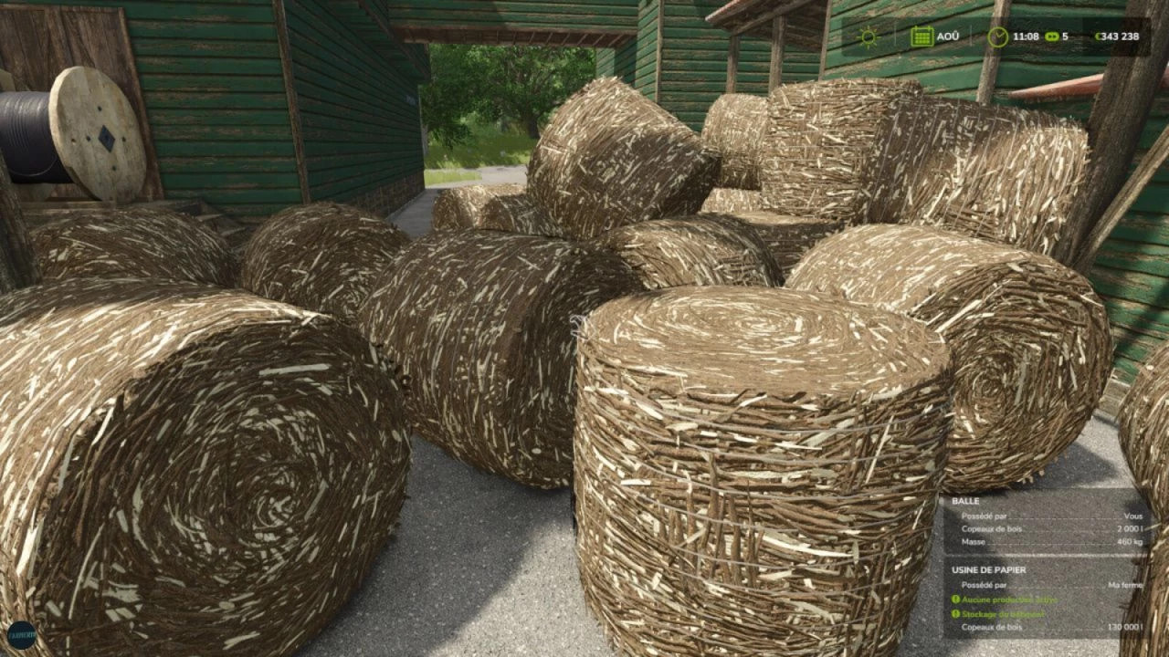 Modified paper factory