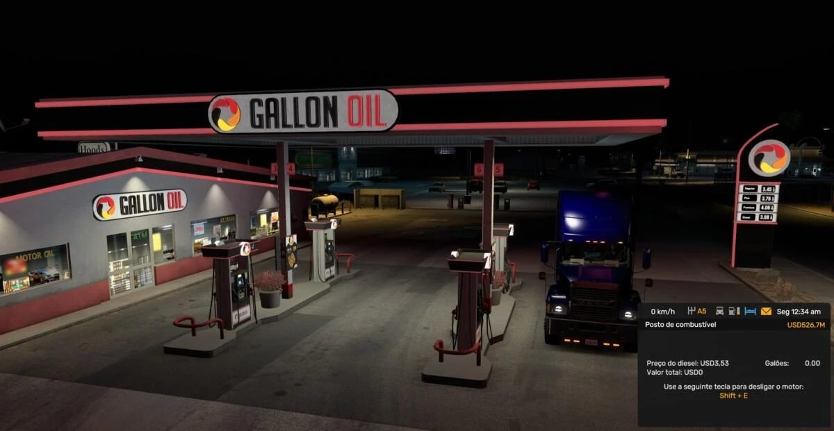 DIESEL PRICE ATS BY RODONITCHO MODS 1.0 1.54 12 03 2025