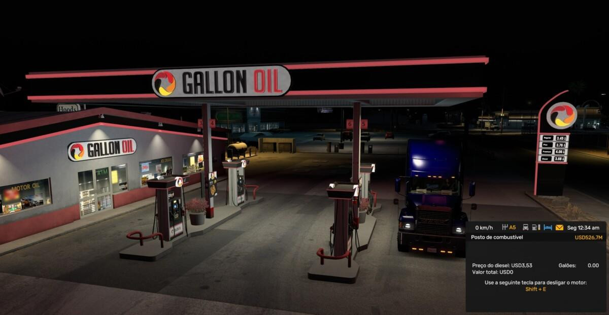 DIESEL PRICE ATS BY RODONITCHO MODS 1.0 1.54 12 03