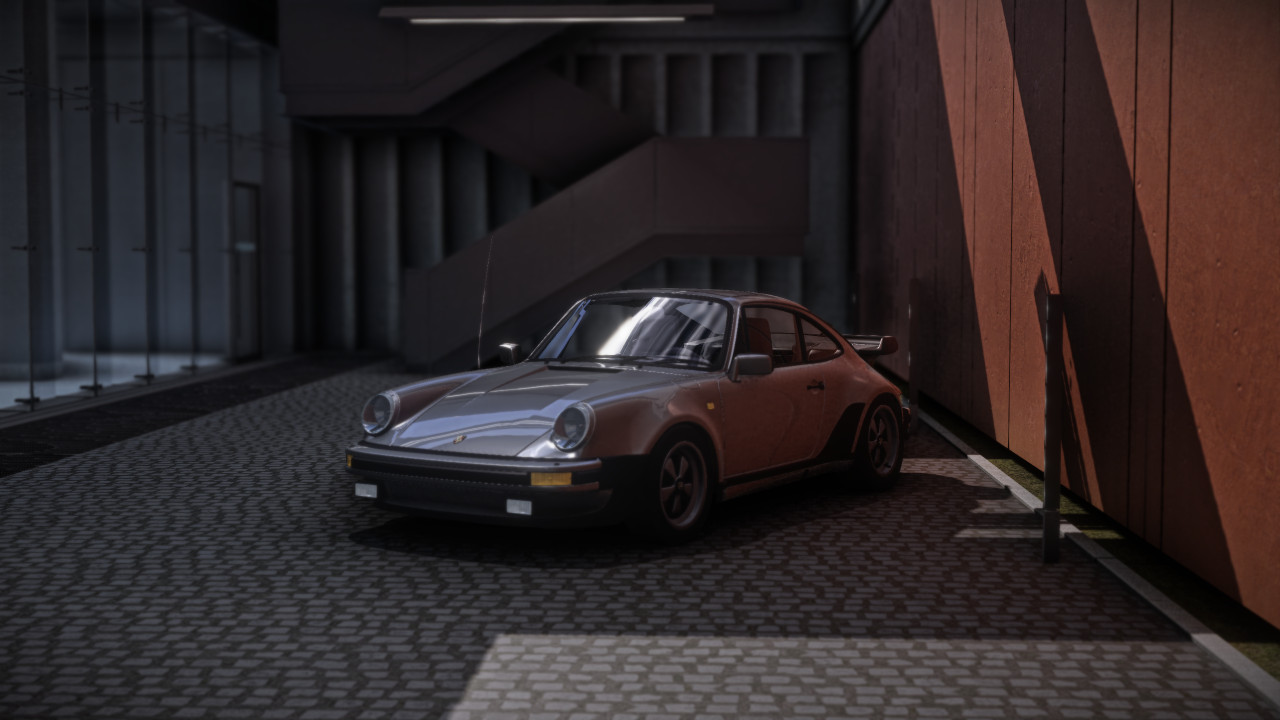 Luxury Dealership - showroom