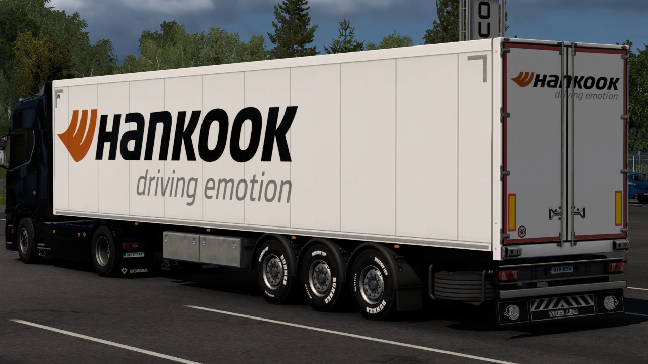 Hankook skin SCS box trailer